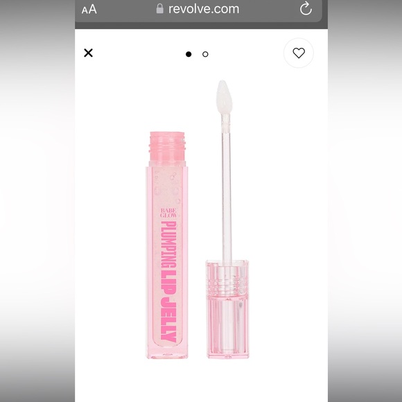 NIB babe glow plumping lip jelly clear - Picture 1 of 3